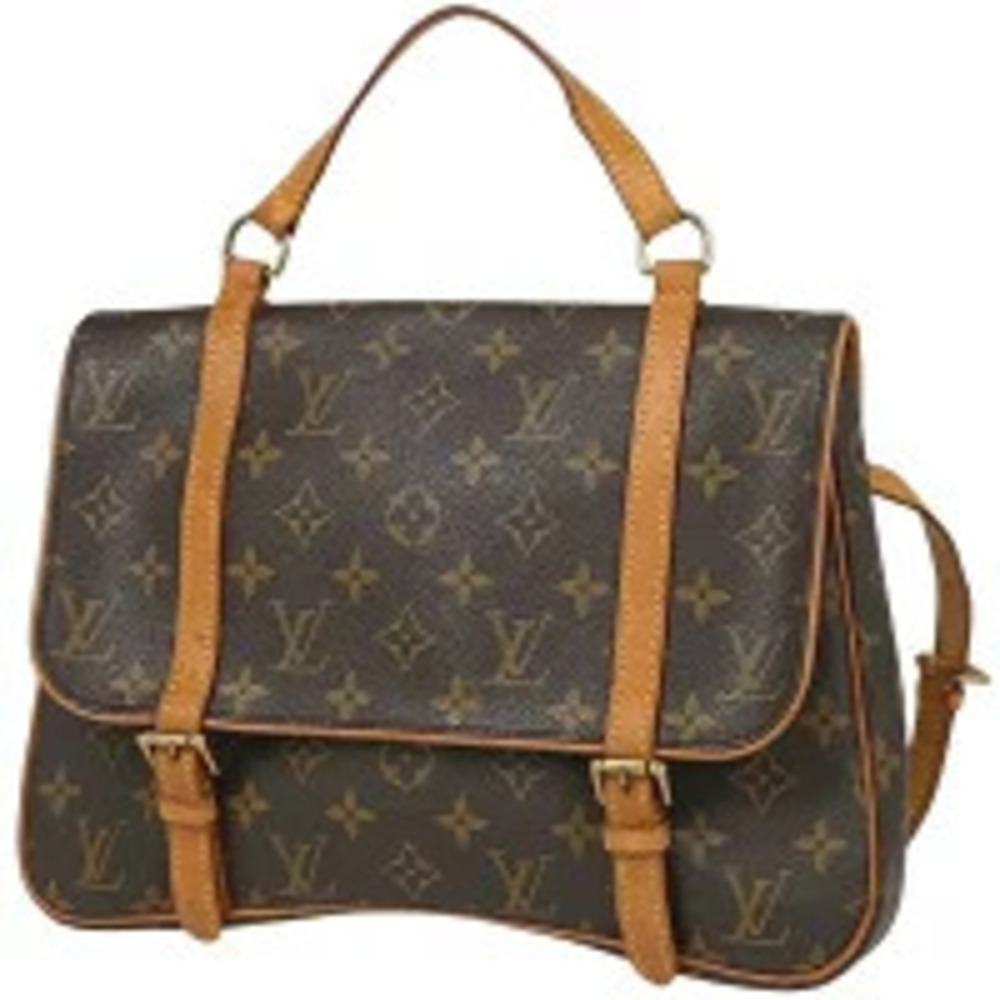 Louis Vuitton Marelle Sac Aid Handbag Backpack Rucksack Daypack Monogram Brown